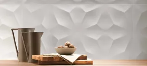 3D Diamond White Matt