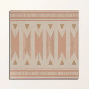 Adventuras Ziggy Border Terracotta Porcelain