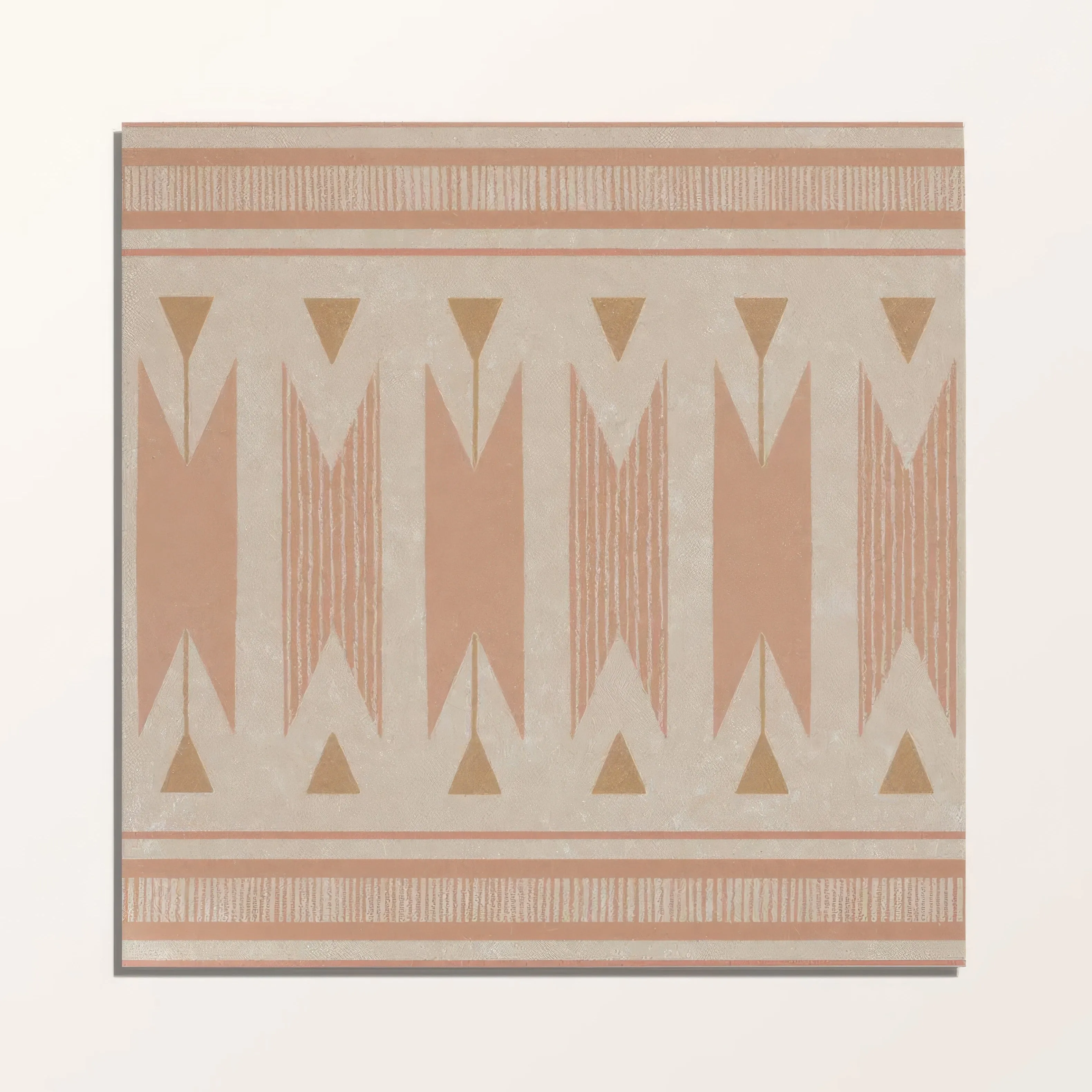 Adventuras Ziggy Border Terracotta Porcelain