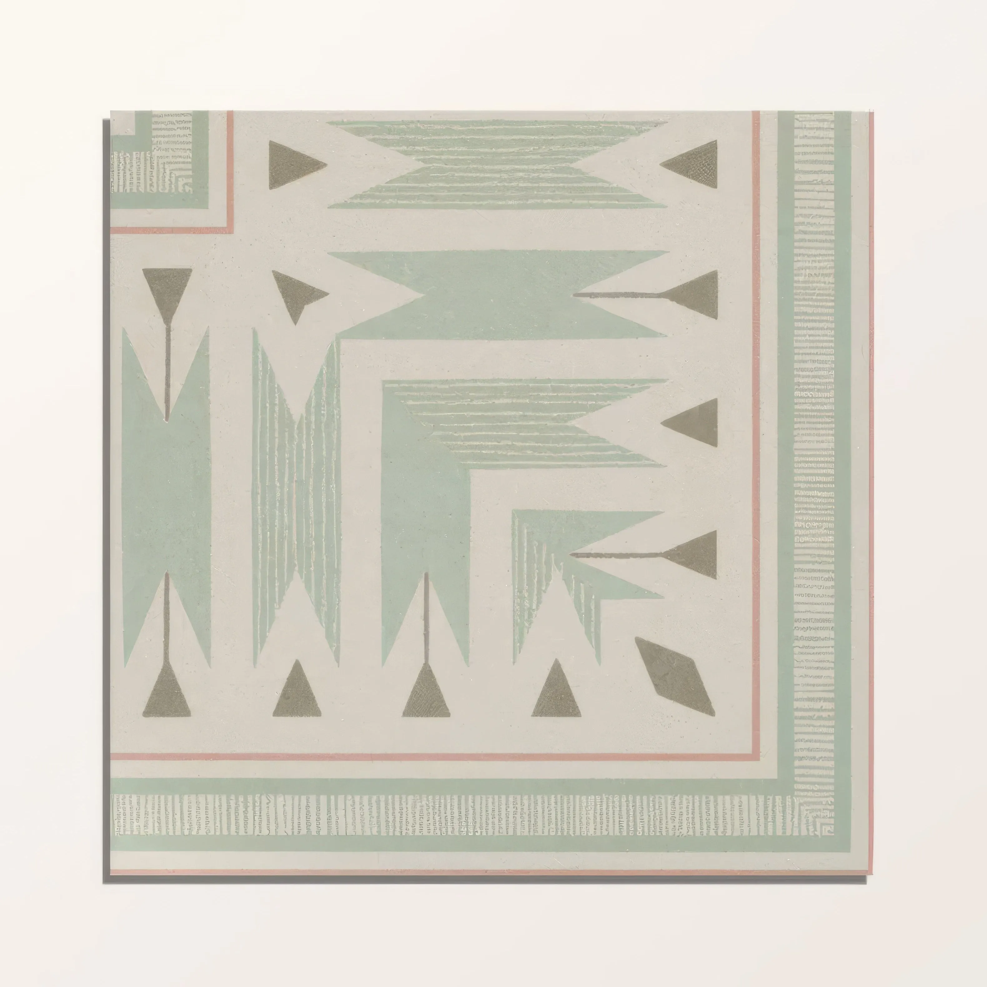 Adventuras Ziggy Corner Olive Porcelain