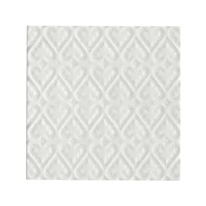 Alhambra White Decor 2 15 x 15cm