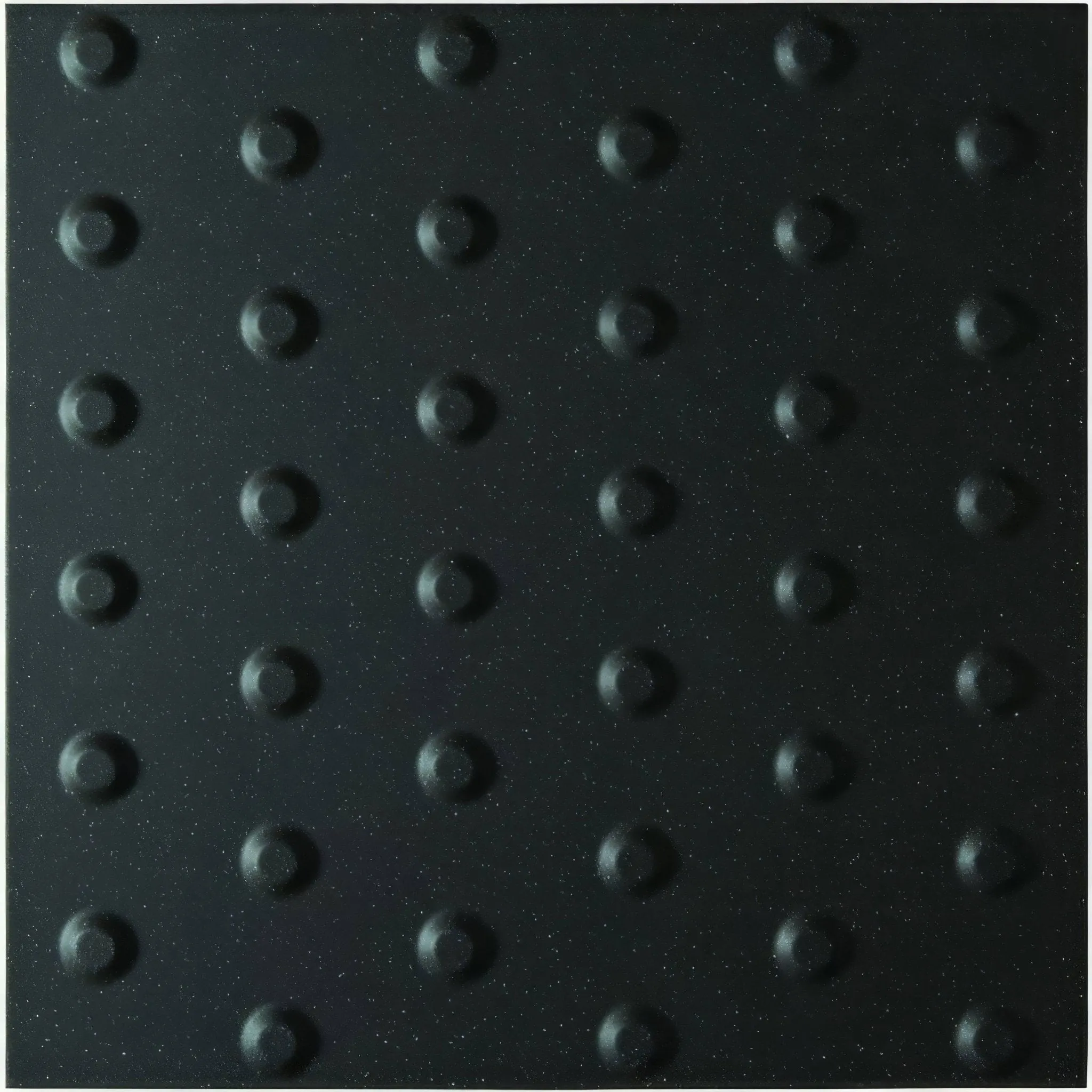 Anthracite Tactile Blister Quarry Tile 400x400mm