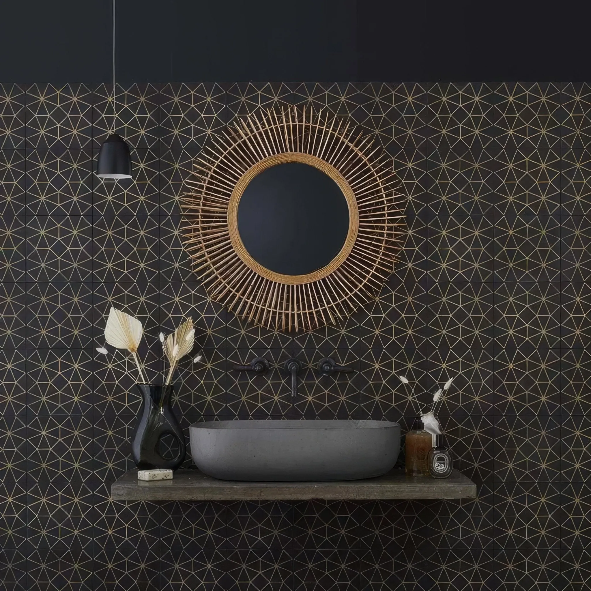 Anthropologie Noir Tile