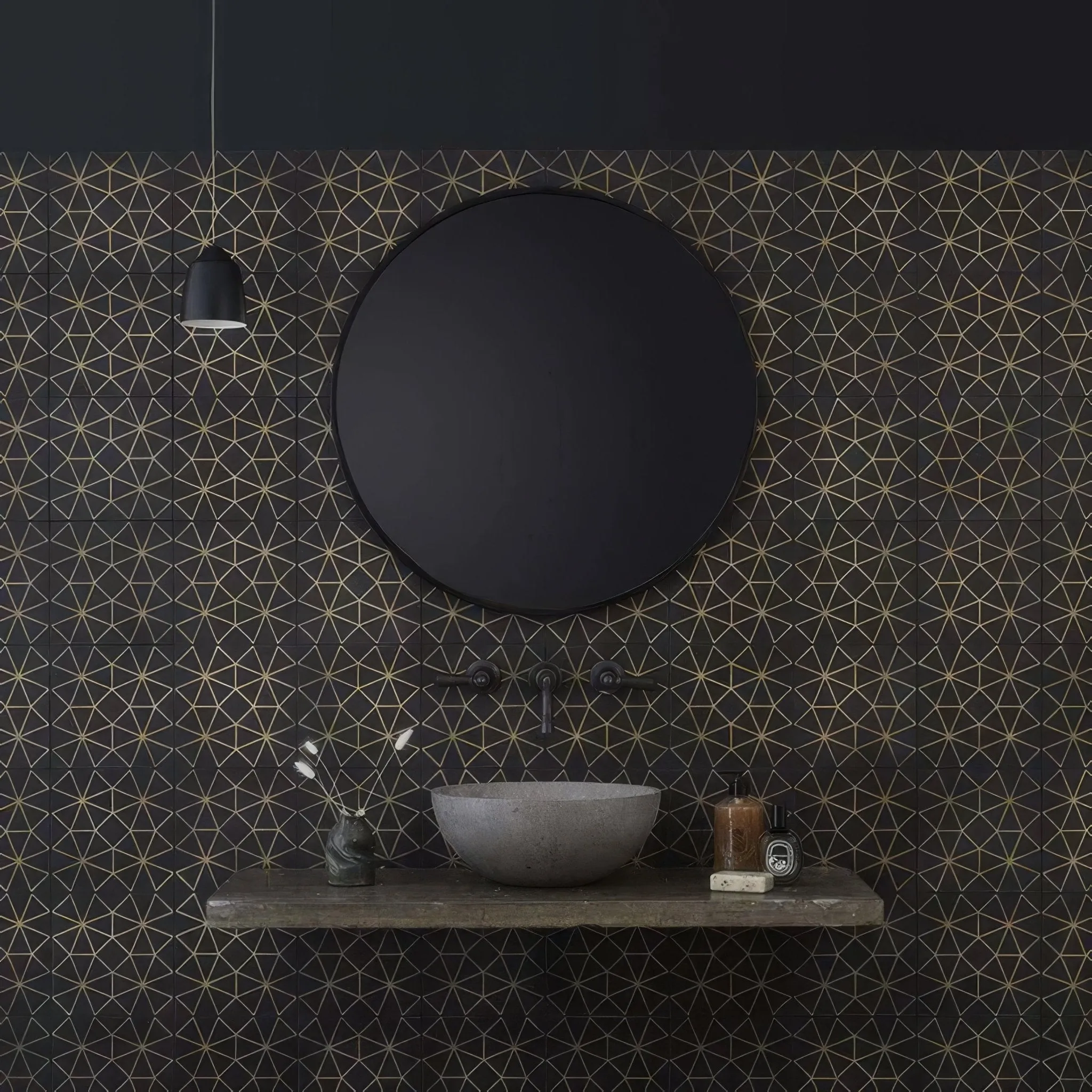 Anthropologie Noir Tile
