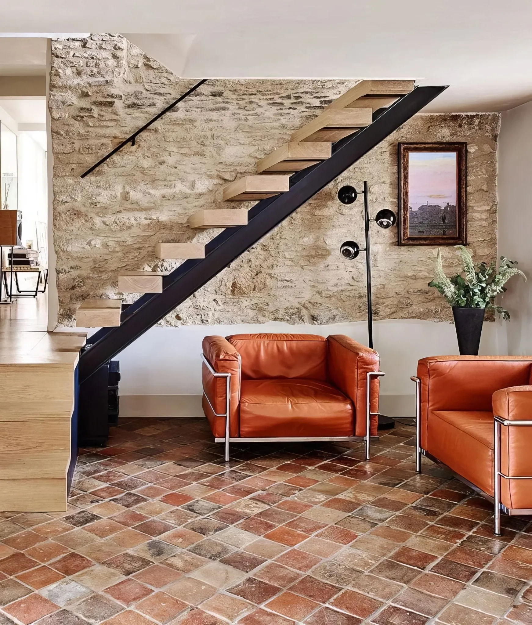 Antique Burgundy Terracotta Reclaimed