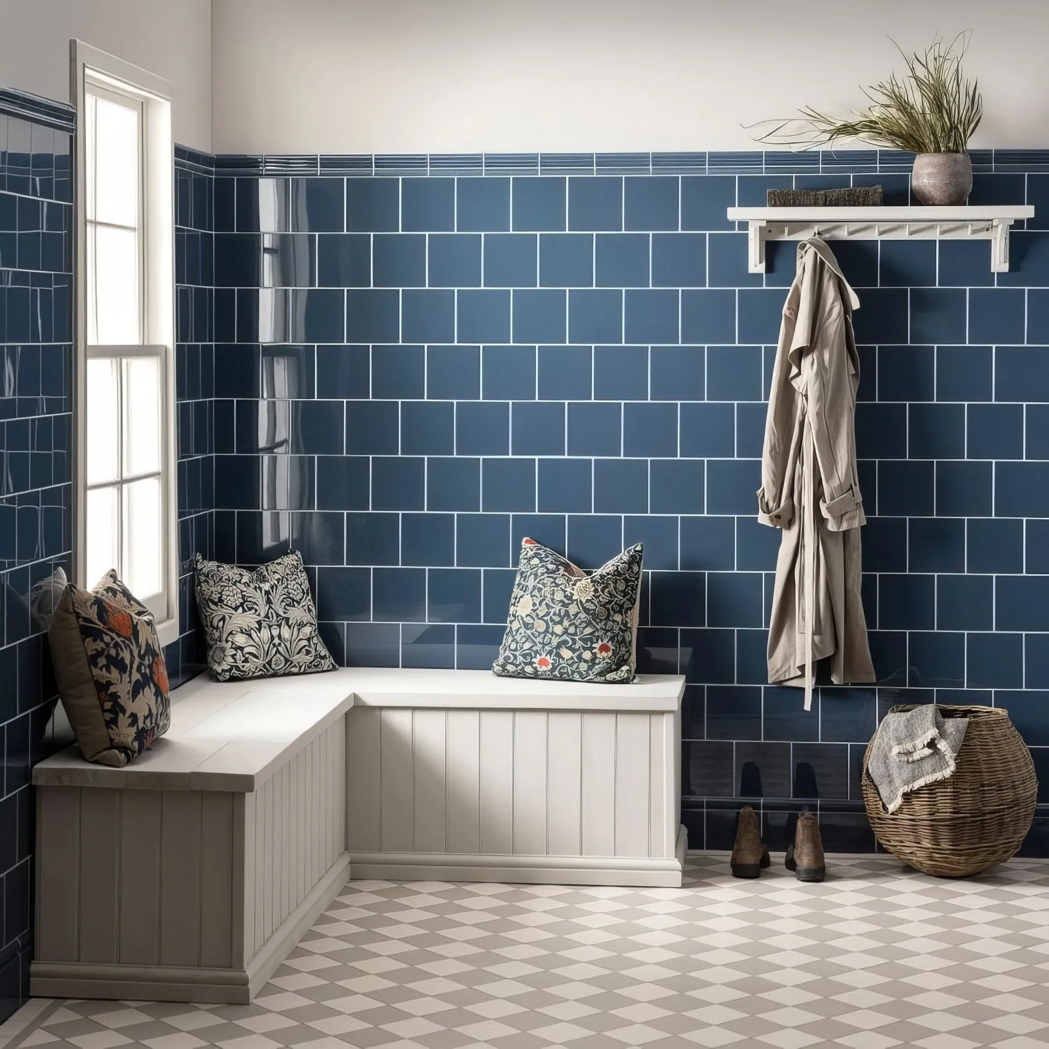 Ascot Blue Field Tile