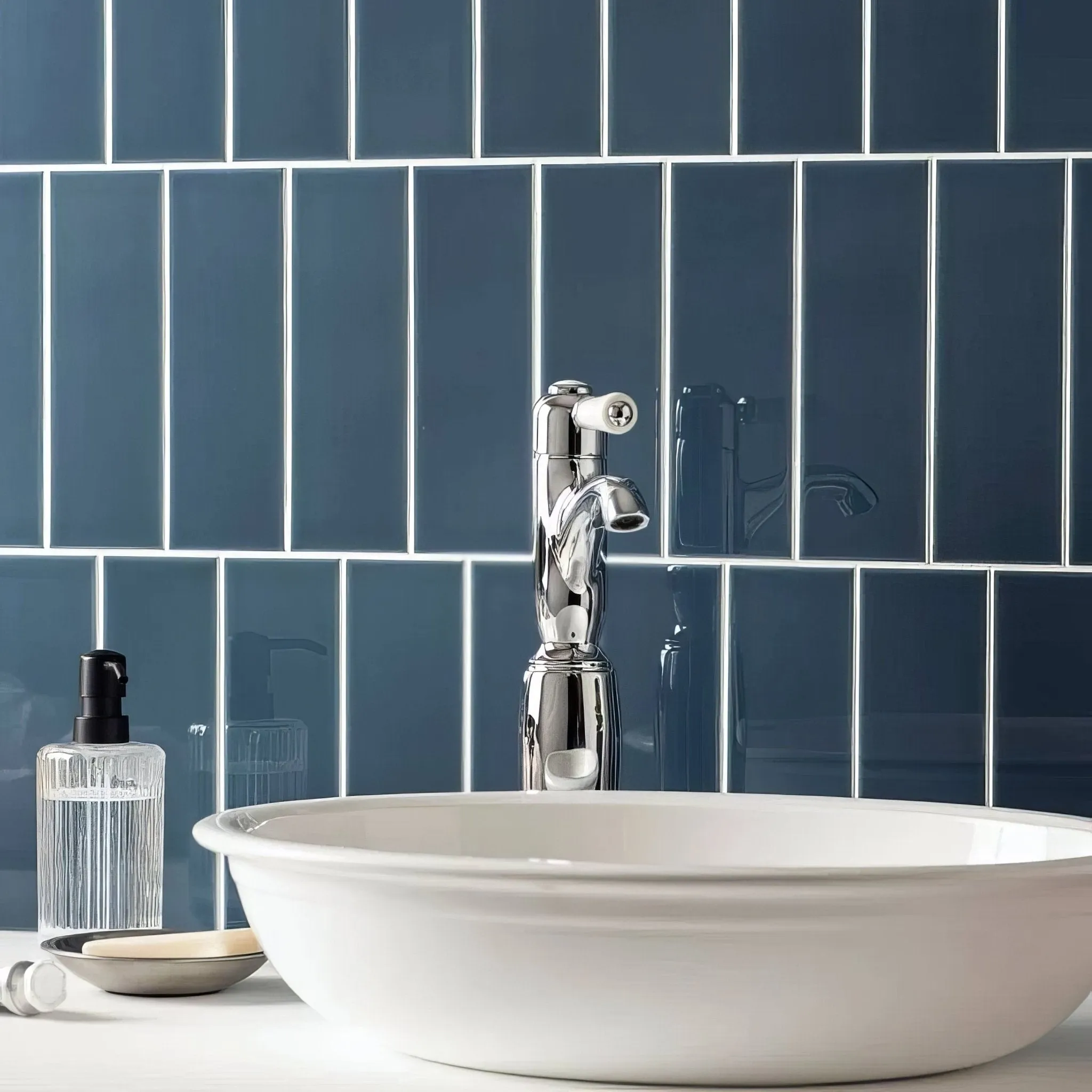 Ascot Blue Large Brick