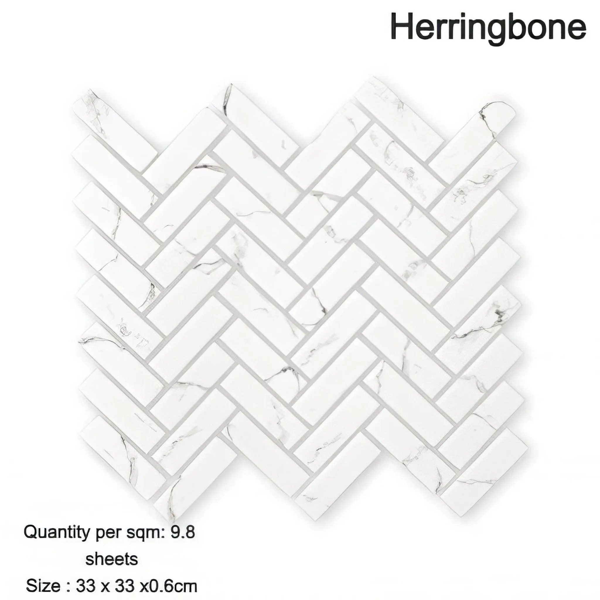 Aspen Herringbone Mosaic