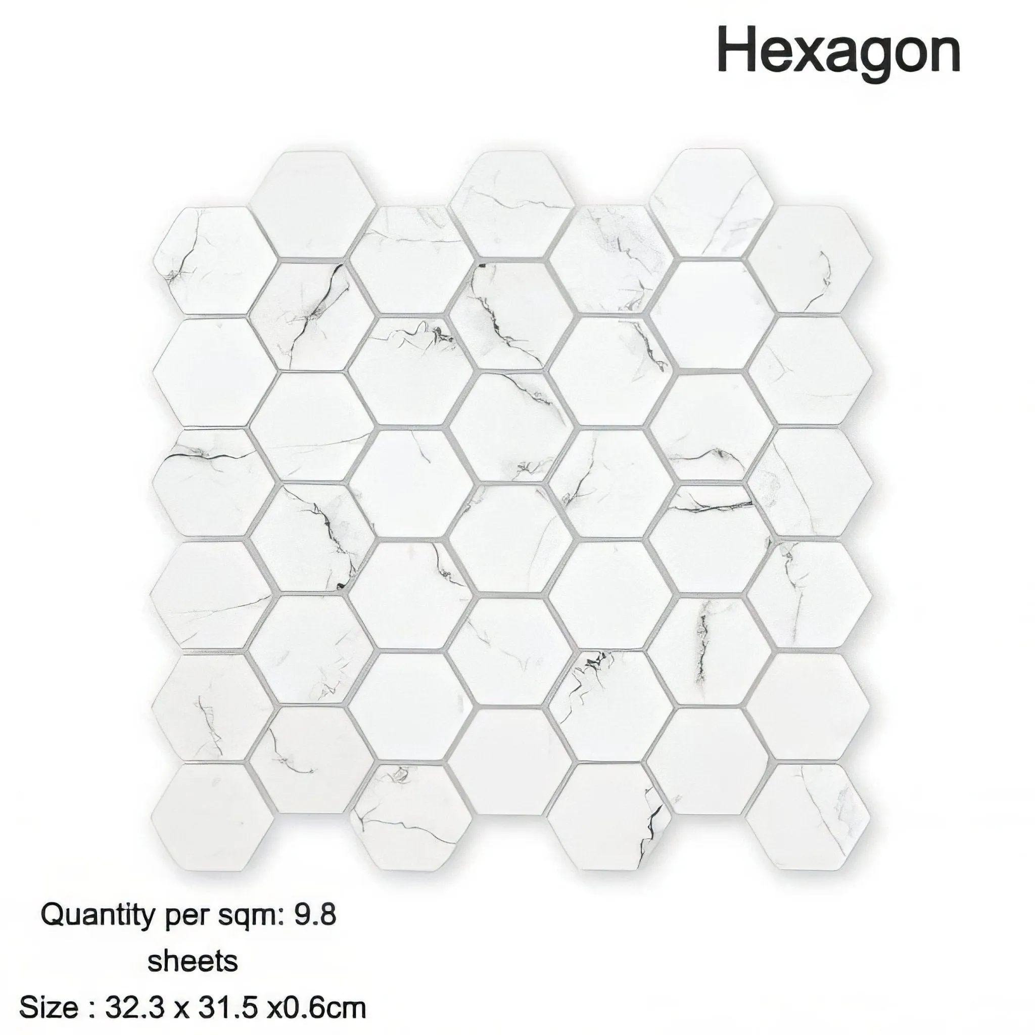 Aspen Hexagon Mosaic