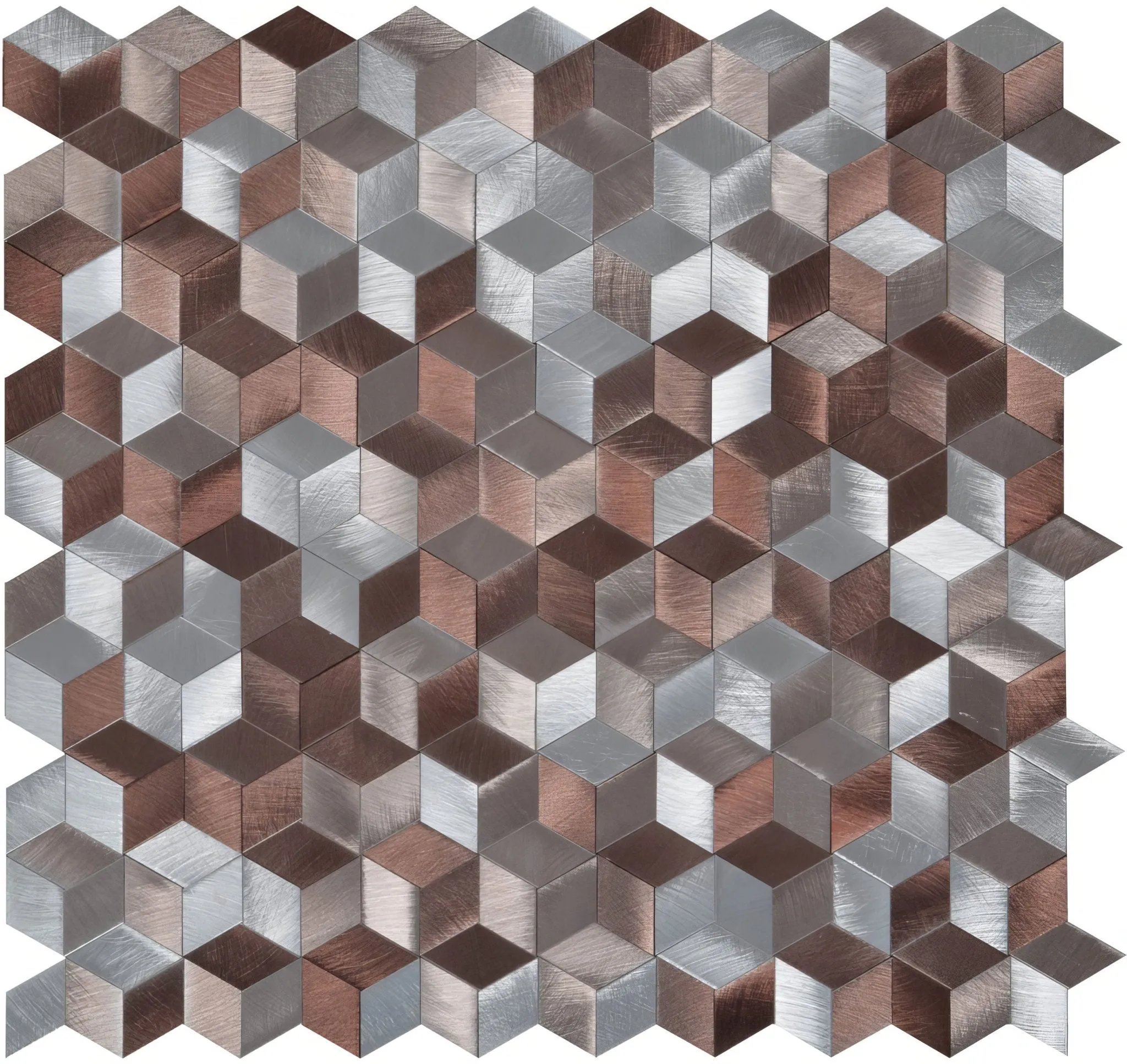 Astral Copper Aluminium Mosaic