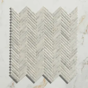 Athens Carrara Marble Mosaic