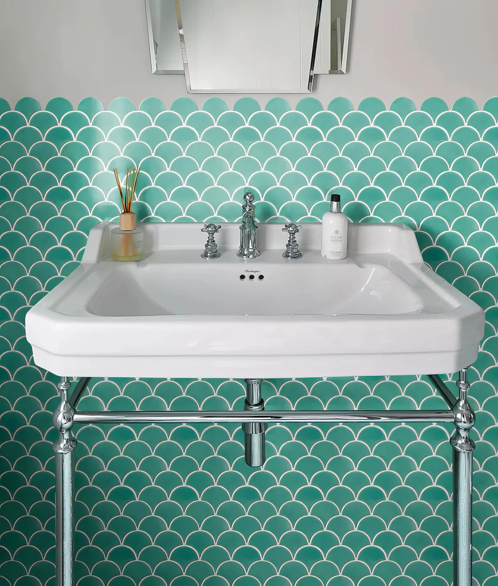 Atlantis Porcelain Mosaic Kiwi