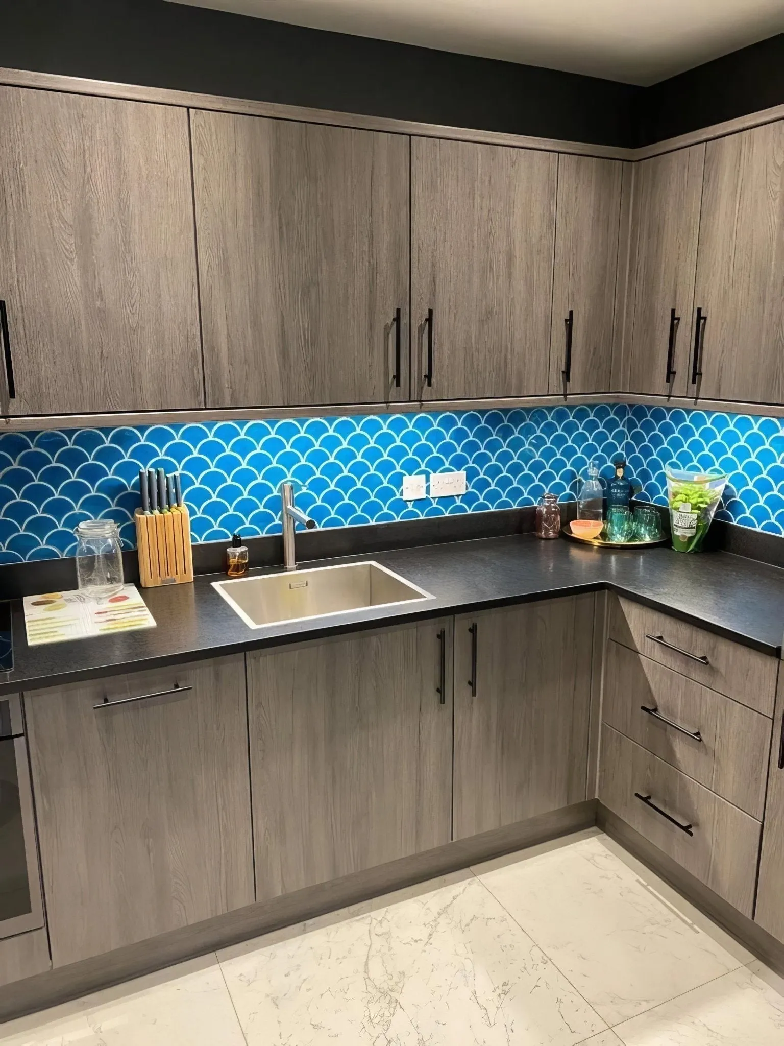 Atlantis Porcelain Mosaic Ultramarine