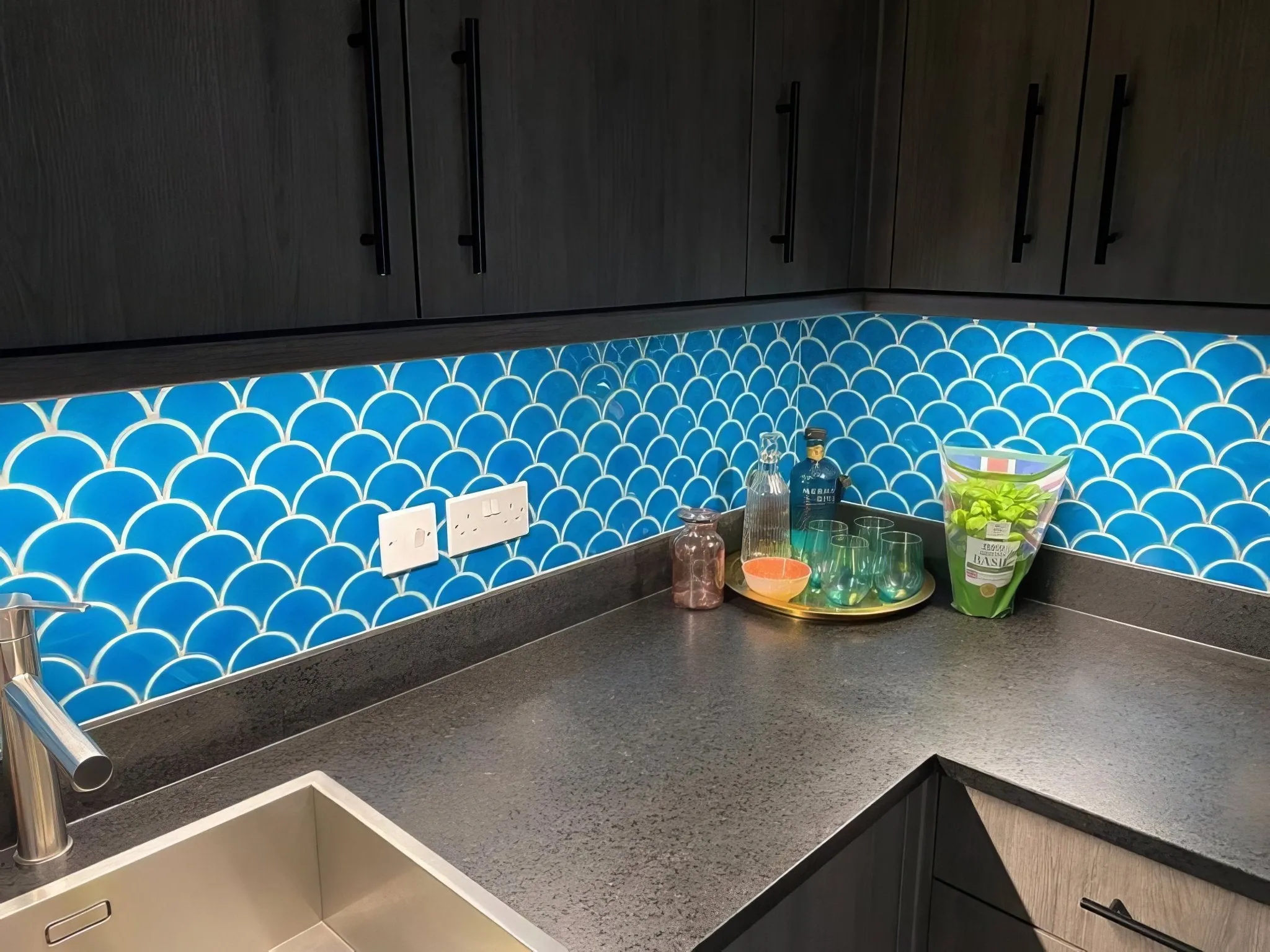 Atlantis Porcelain Mosaic Ultramarine
