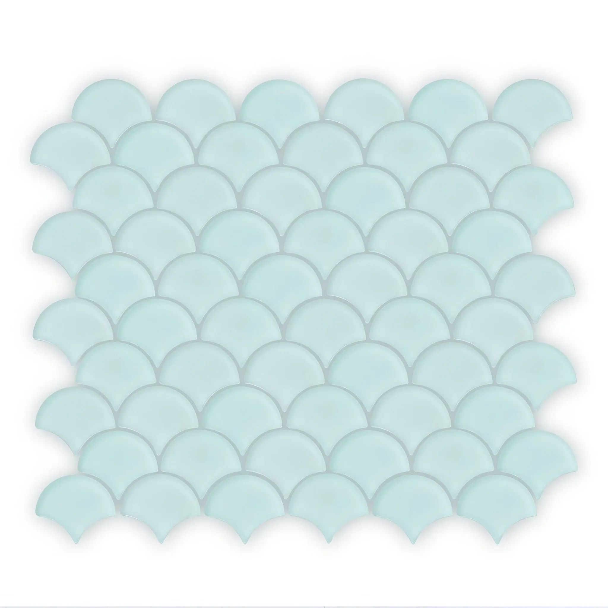 Aurora Fan Green Mosaic