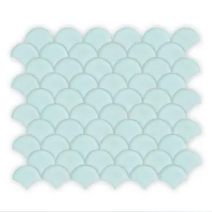 Aurora Fan Green Mosaic