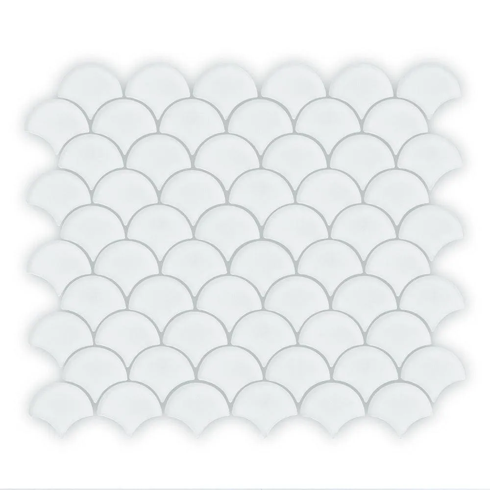 Aurora Fan White Mosaic