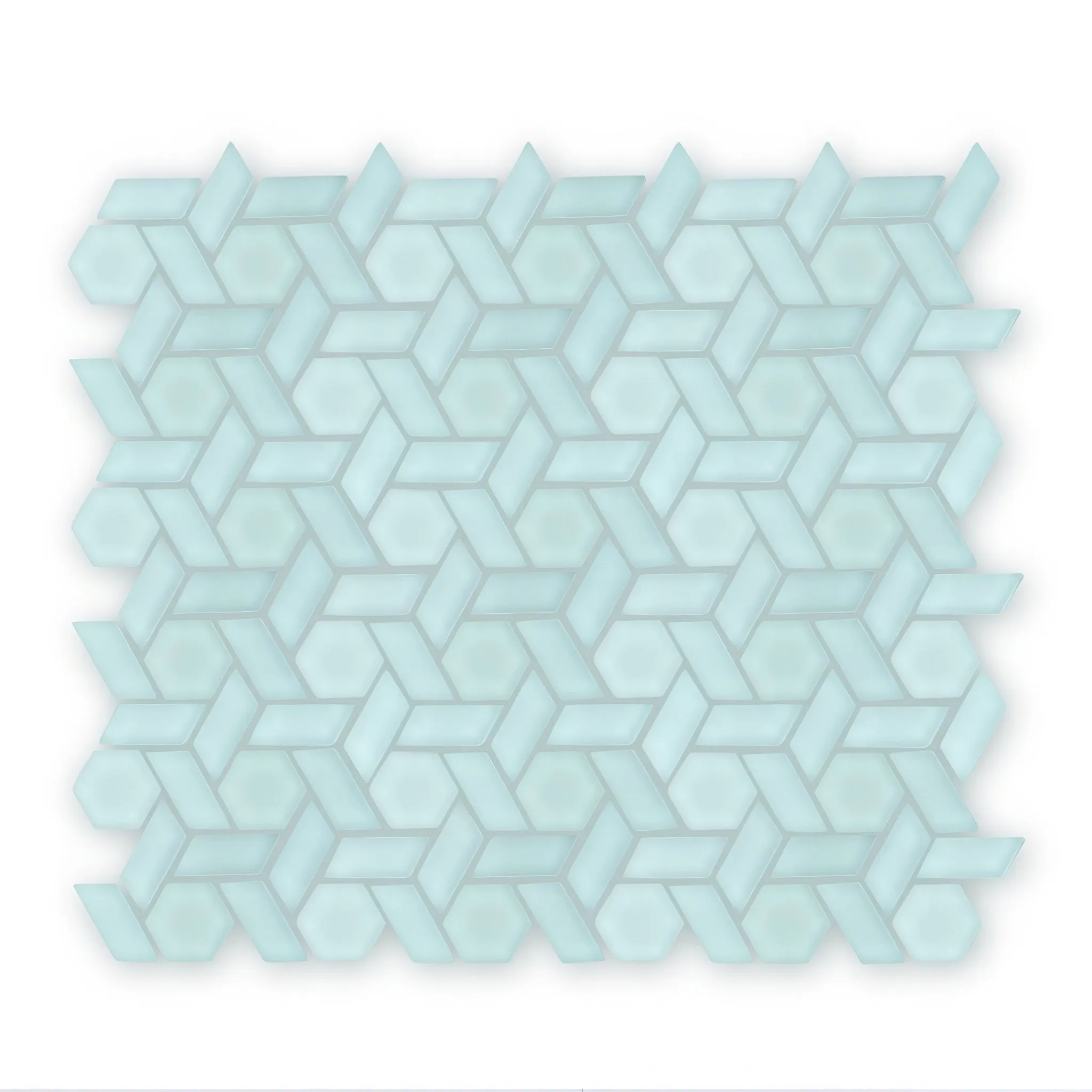 Aurora Woven Green Mosaic