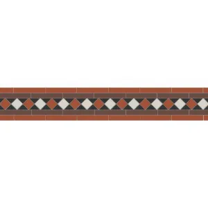 Austen Black, Brown, Red & Dover White