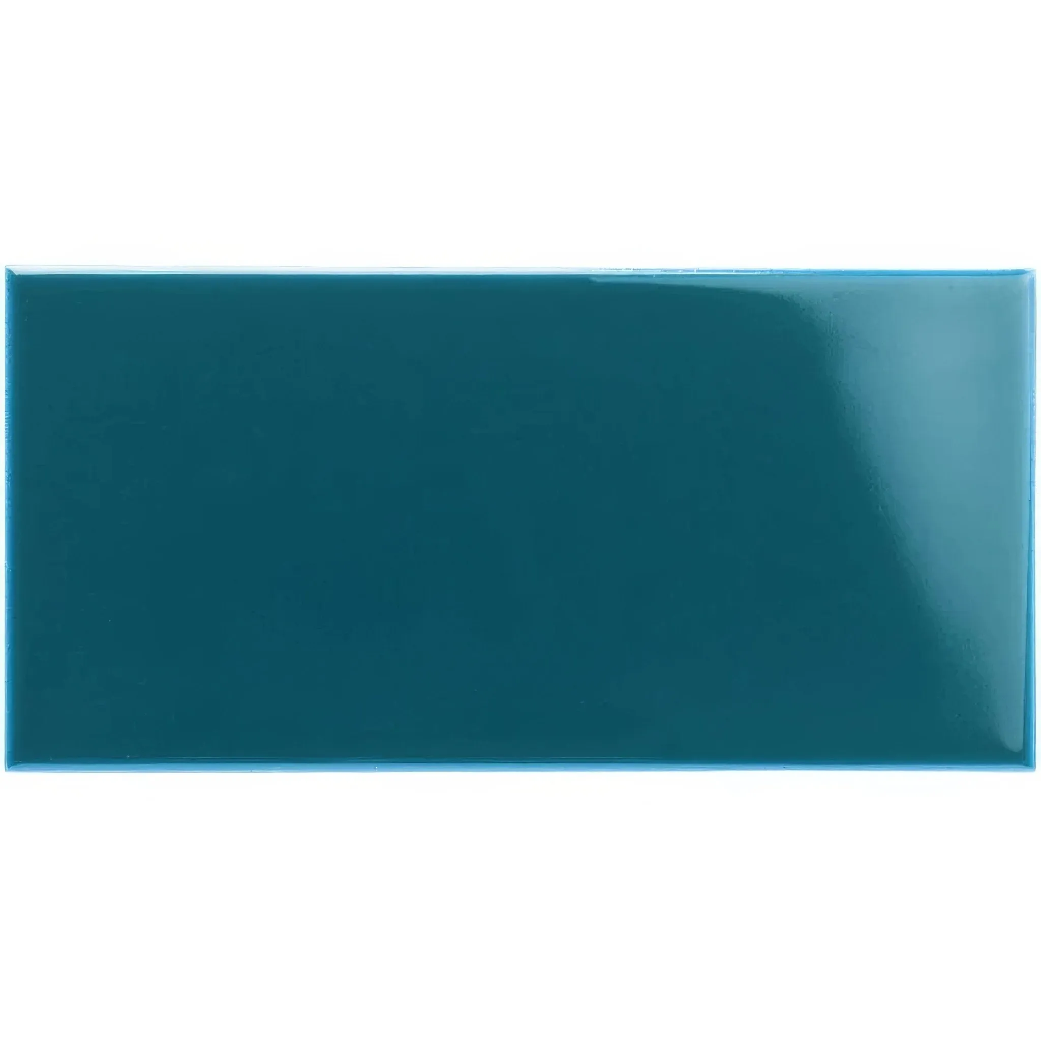 Baroque Blue Half Tile