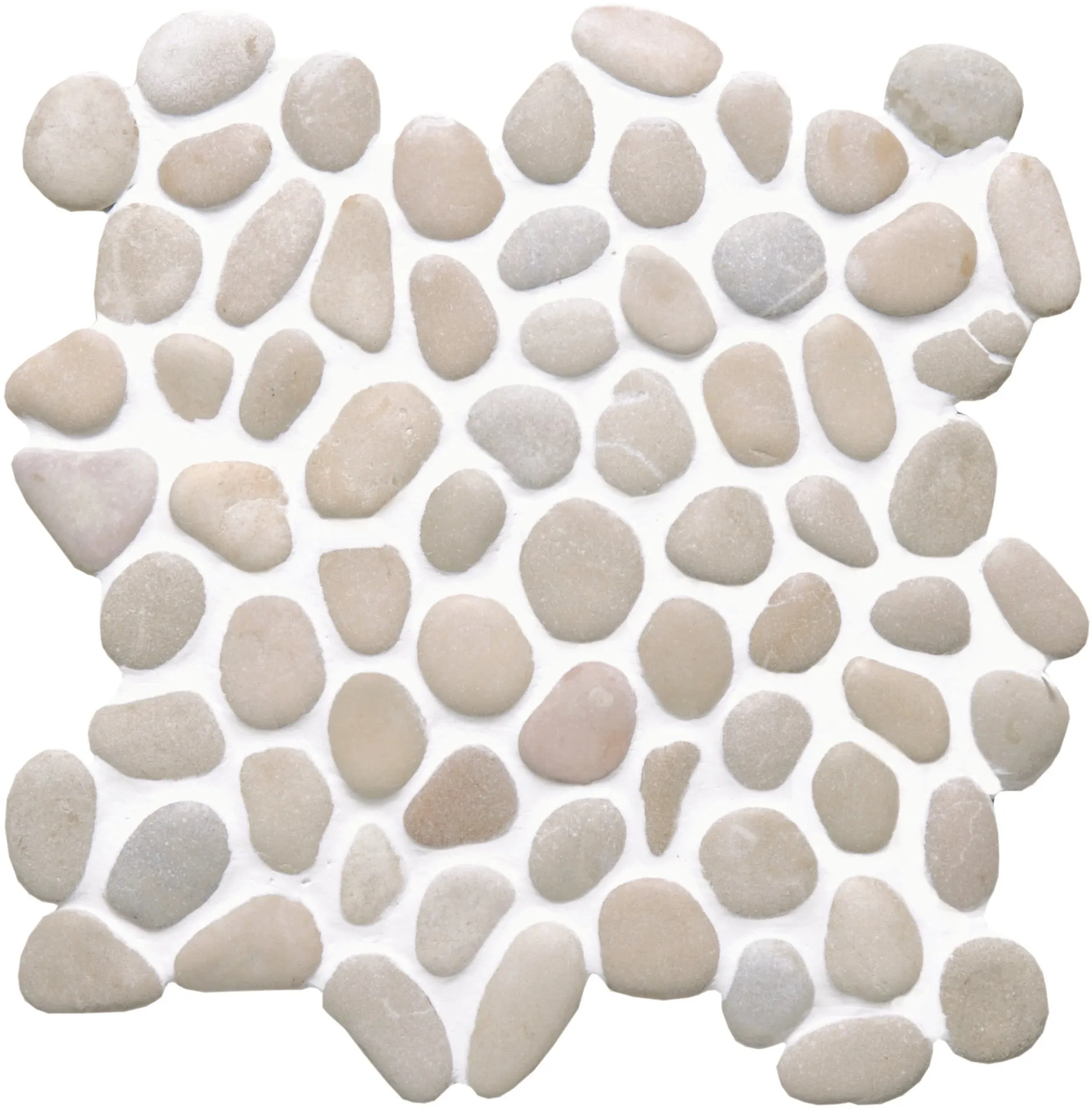 Beige Hawaii Pebble Mosaics