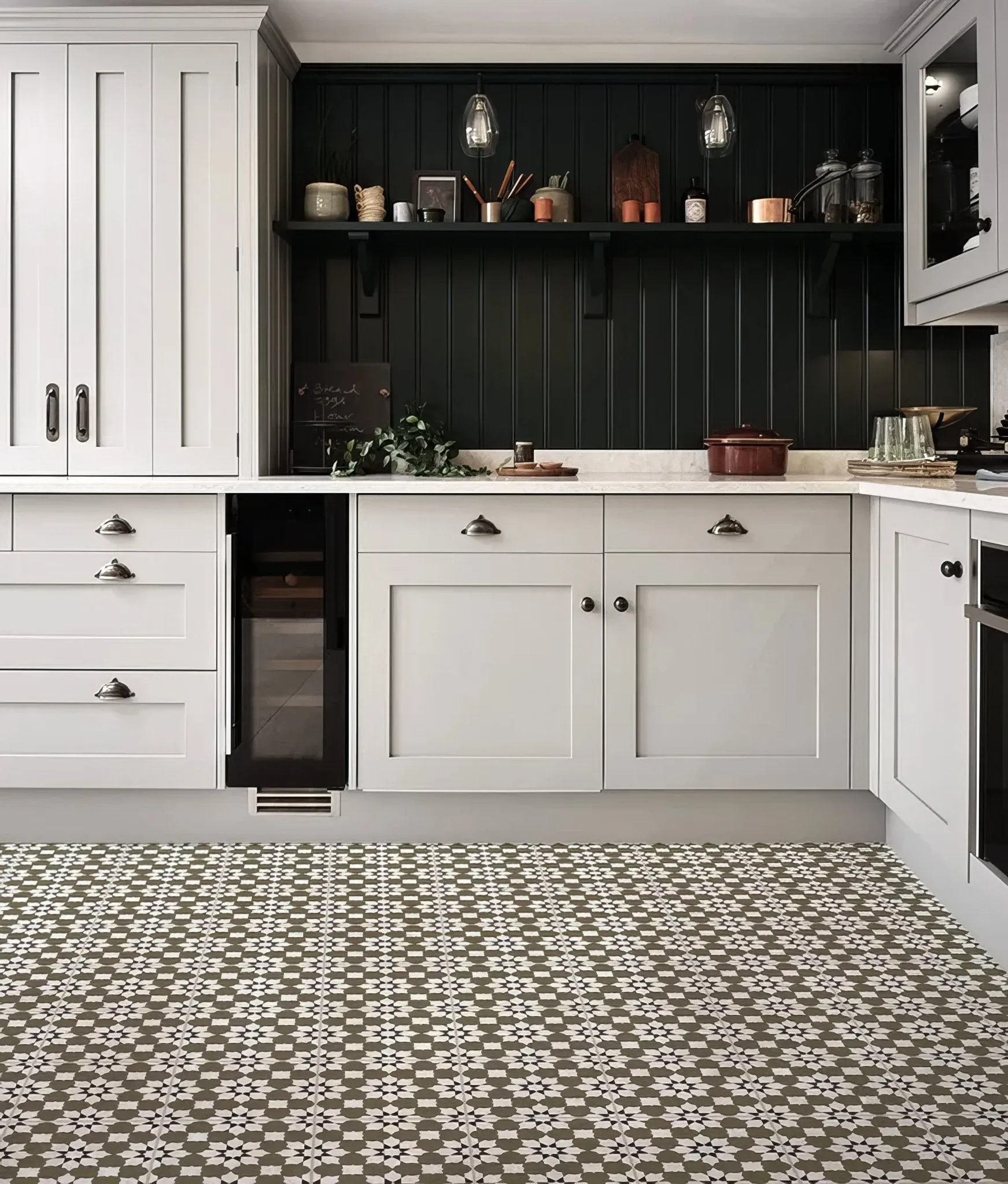 Belleville Porcelain Vendome Green