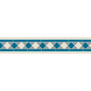 Bennett Grey, Dover White and Pugin Blue