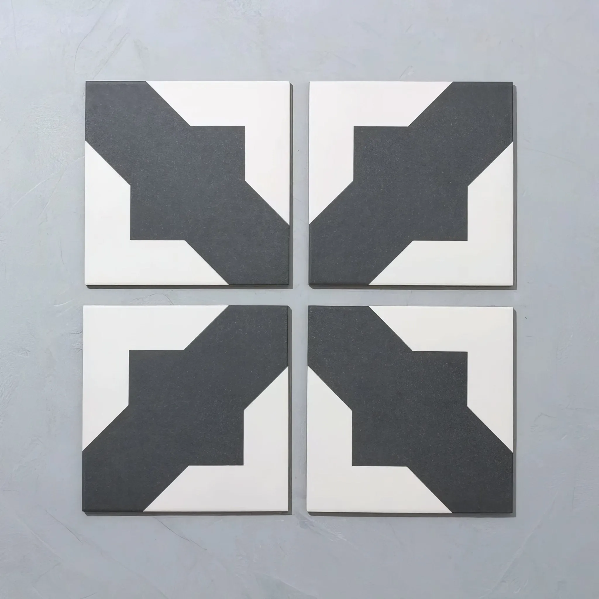 Bert & May Black Crosses Porcelain