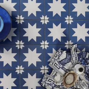 Bert & May Blue Pradena Porcelain