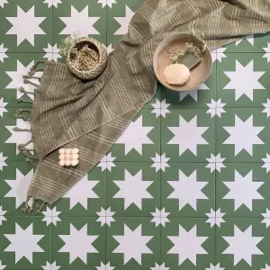 Bert & May Green Pradena Porcelain