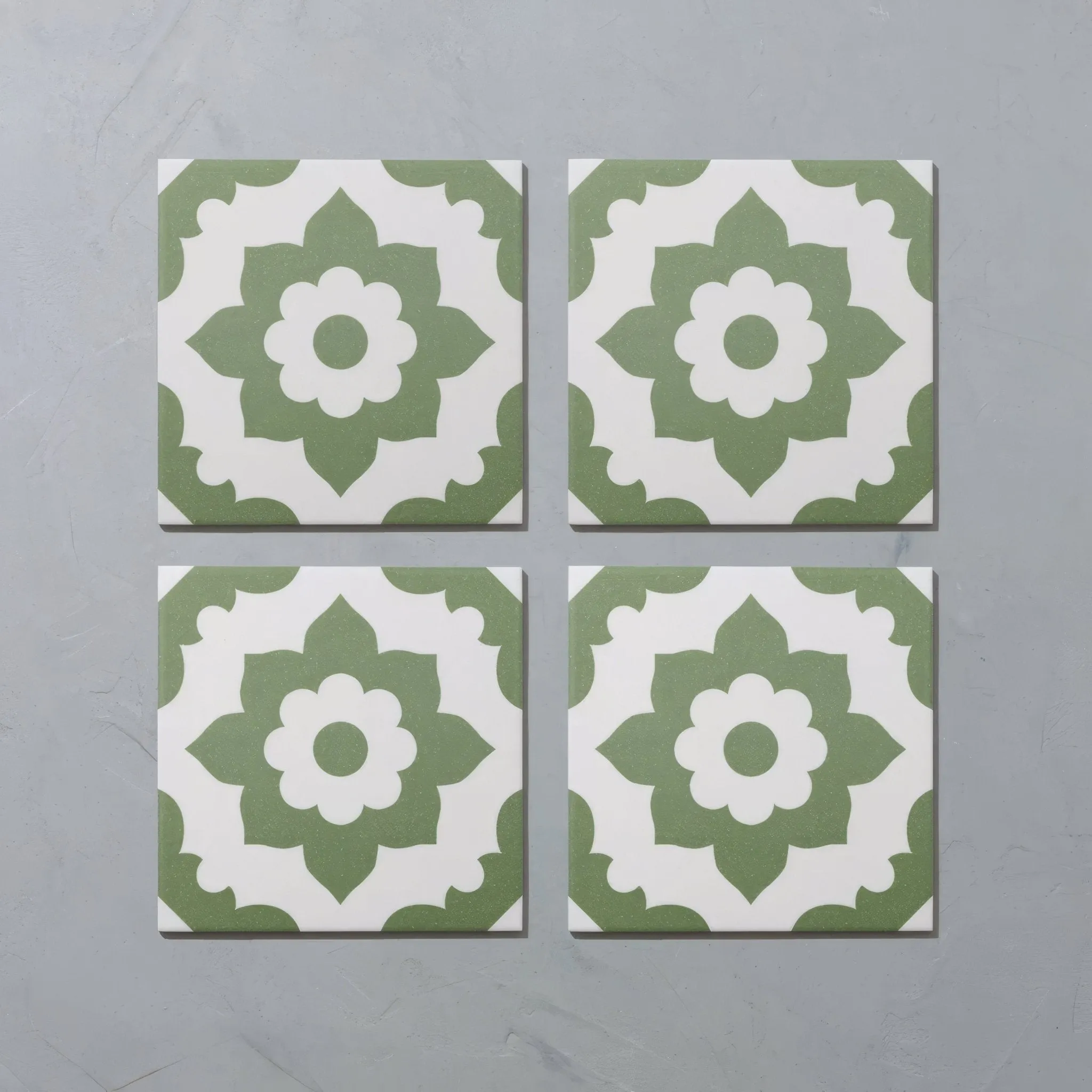 Bert & May Green Santona Porcelain