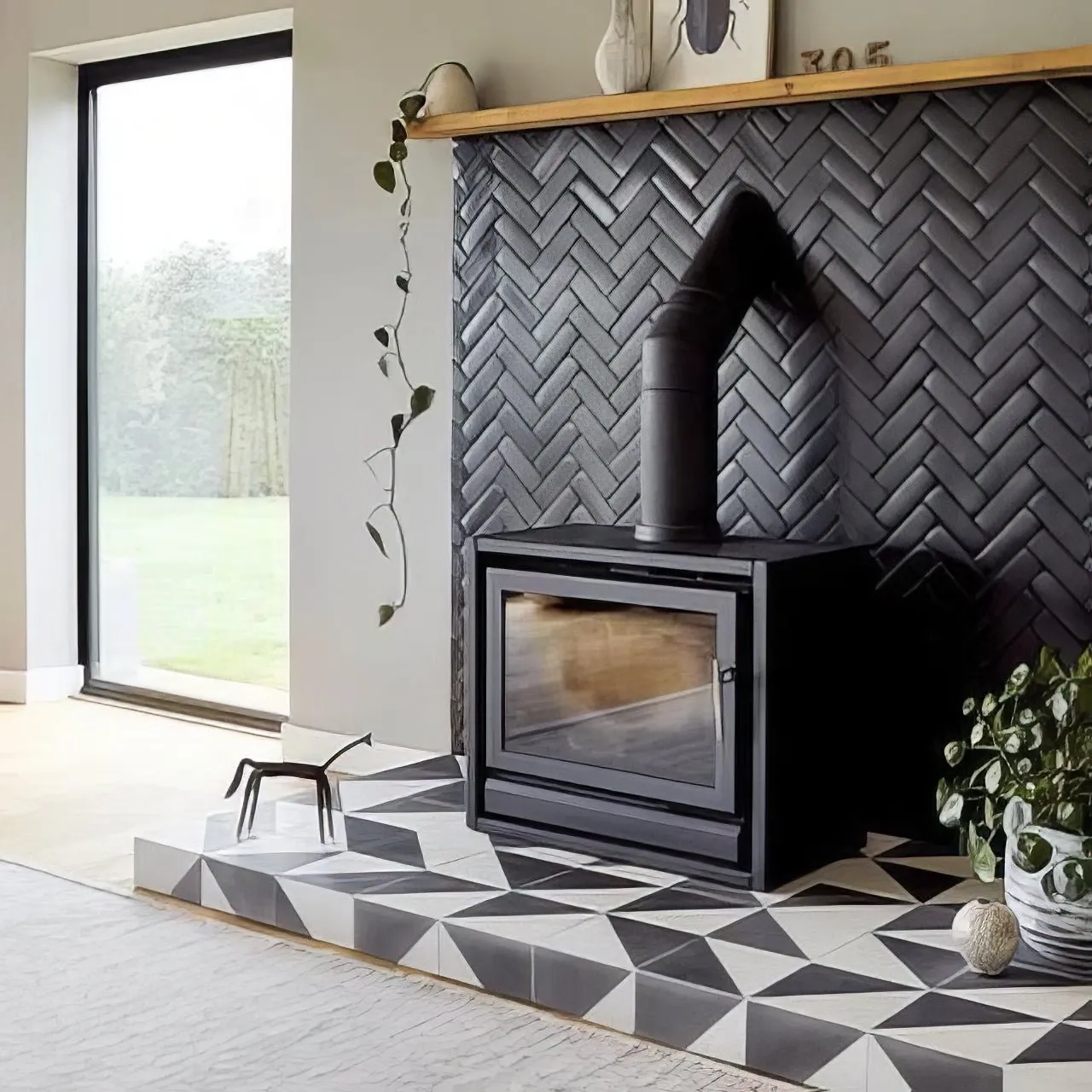 Black Alalpardo Tile