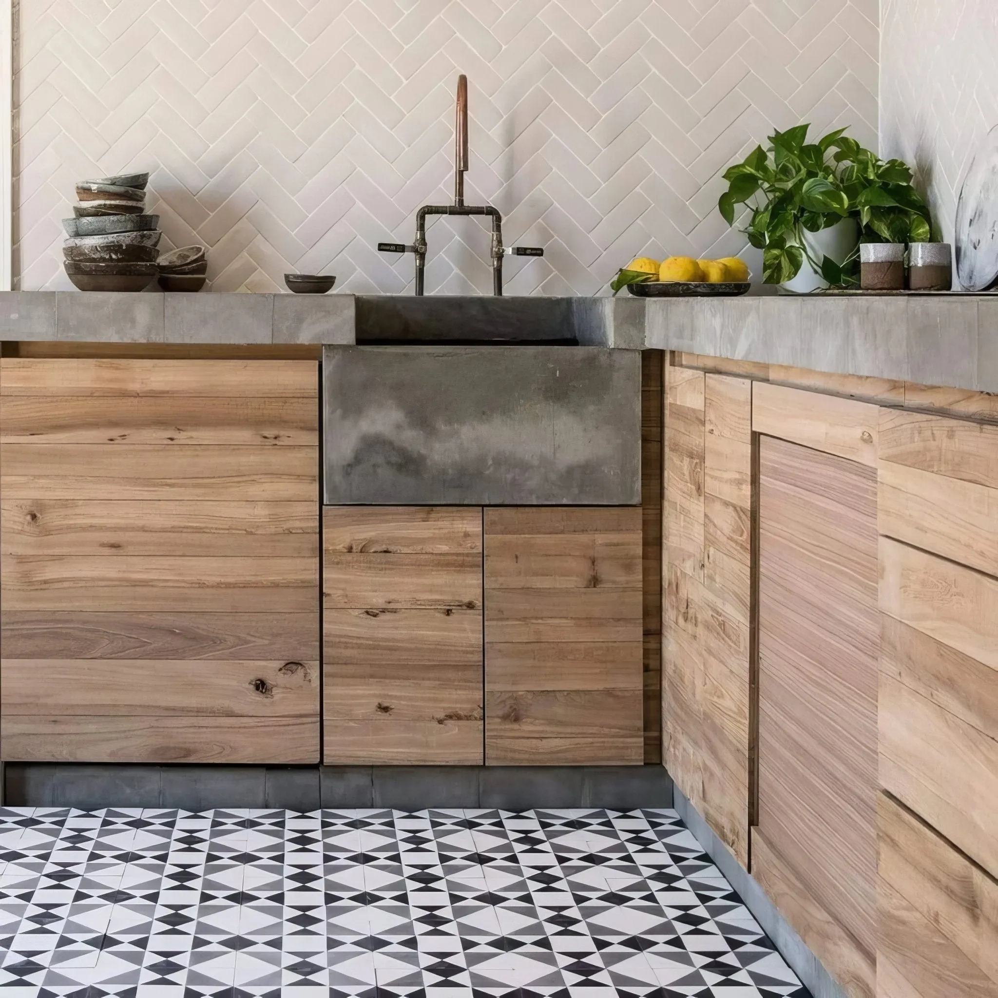 Black Asquith Tile