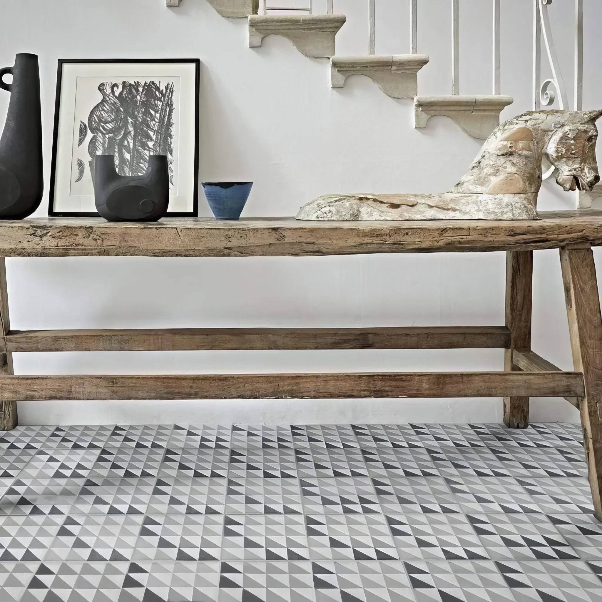 Black Majadas Porcelain Tile