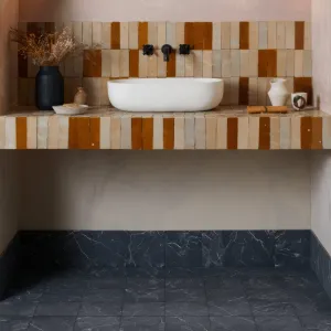 Black Marble Porcelain Tile