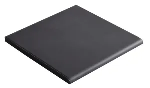 Black Round Edge Quarry Tile 148 x 148mm