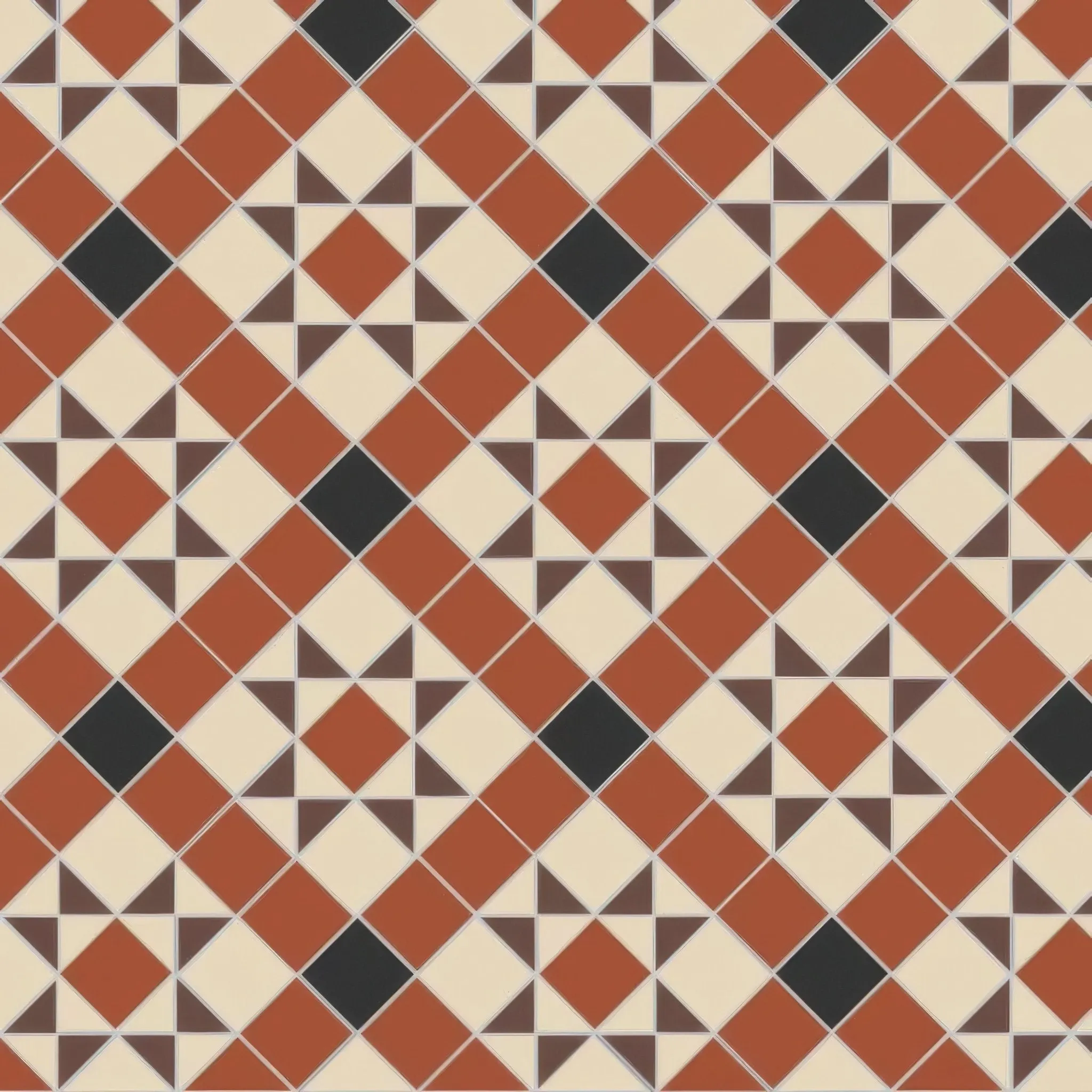 Blenheim Black, Brown, Red & White