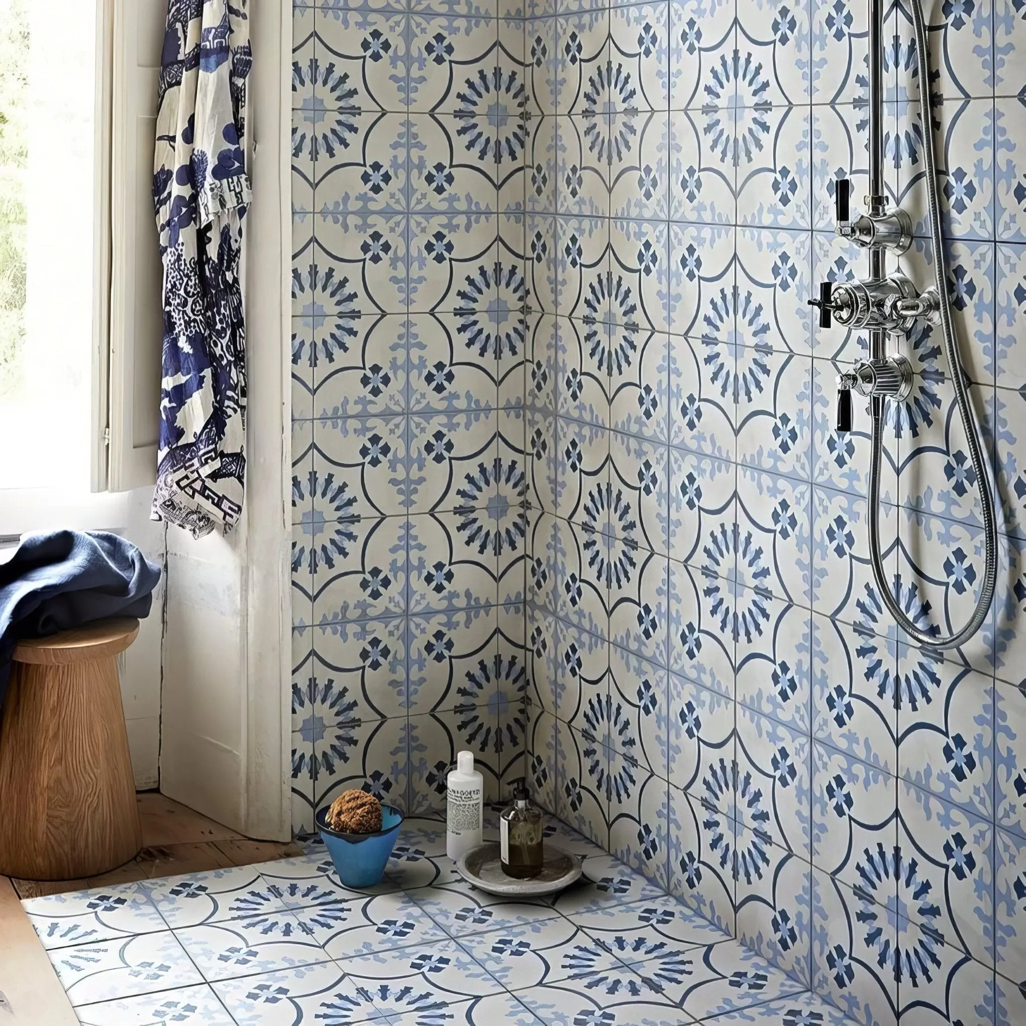 Blue Bolonia Tile