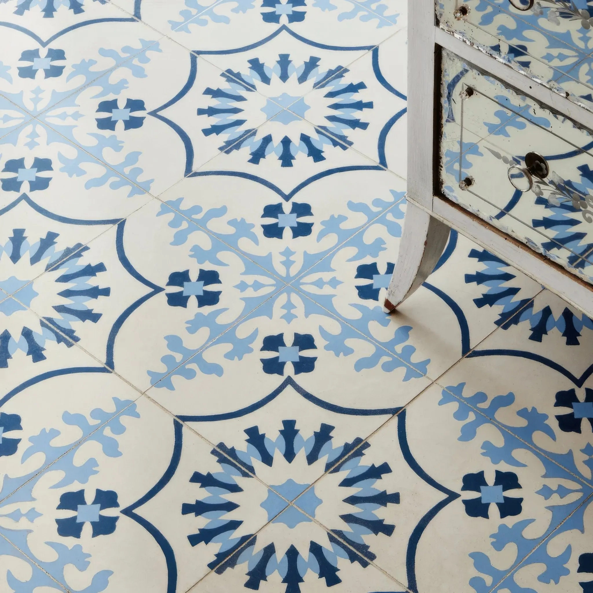Blue Bolonia Tile