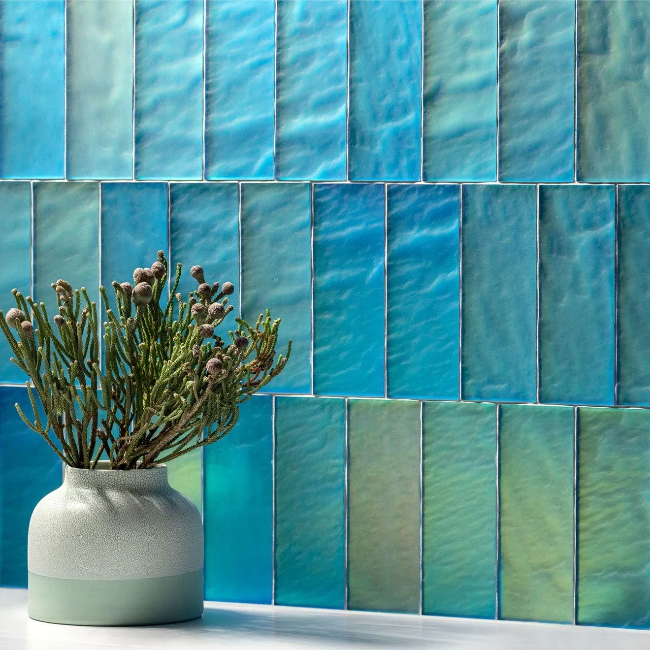 Blue Frost Brick Radiance