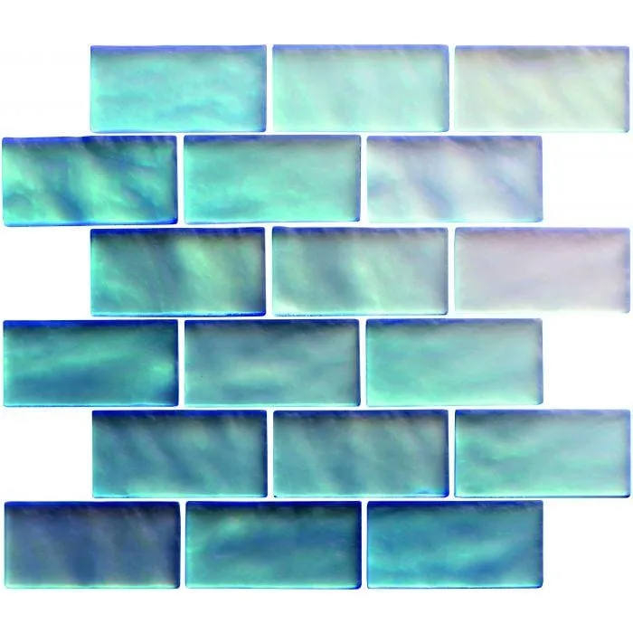 Blue Frost Mosaic Radiance