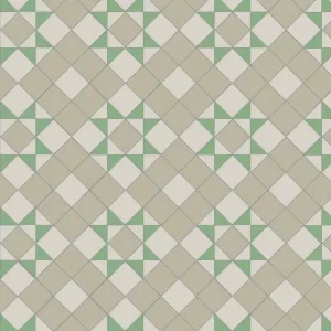 Braemar Chester Mews, Dover White & Spring Green