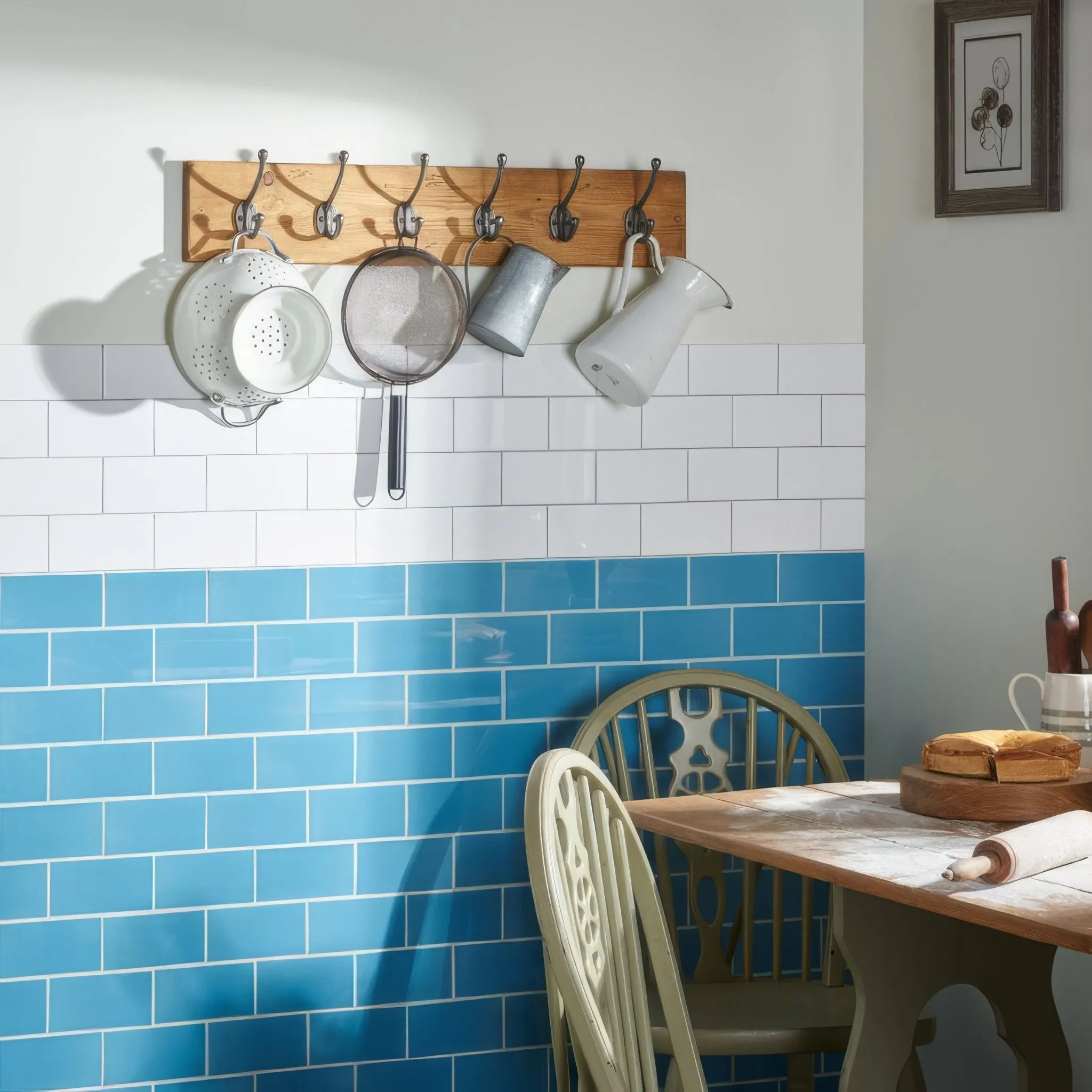 Brilliant White Half Tile