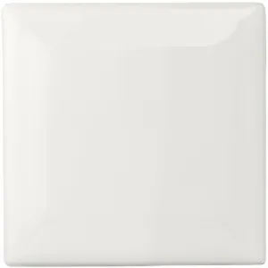 Brilliant White Metro Bevelled Tile 75 x 75mm
