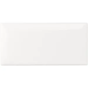 Brilliant White Metro Bevelled Tile