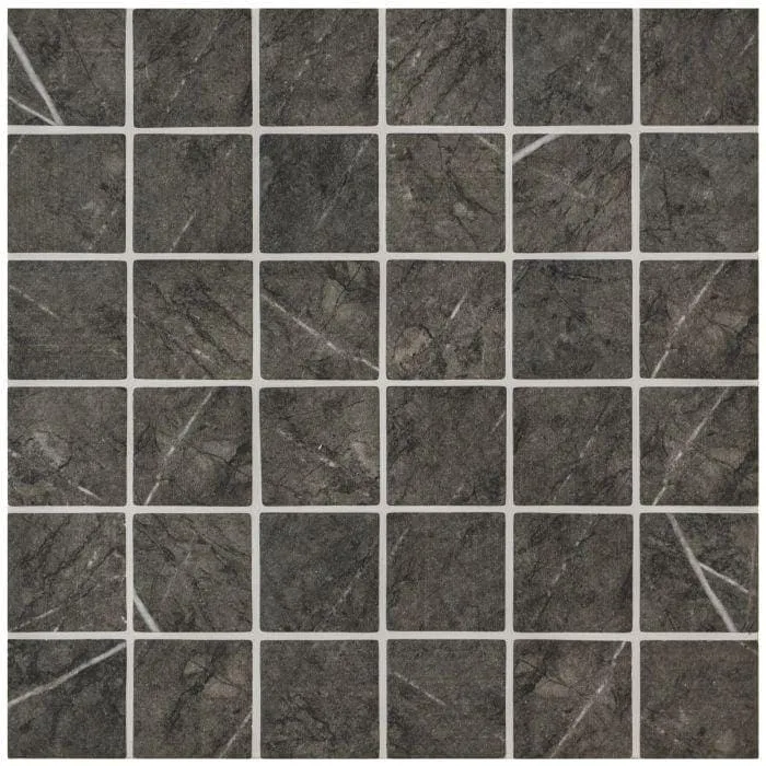 Burano Grey Recycled Glass Mosaic