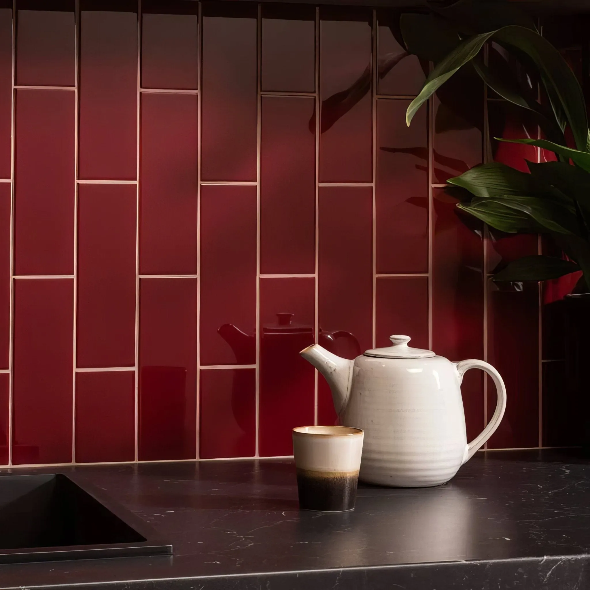 Burgundy Large Brick