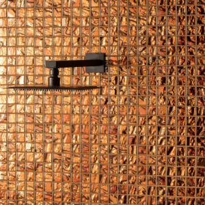 Byzantium Copper Glass Mosaic