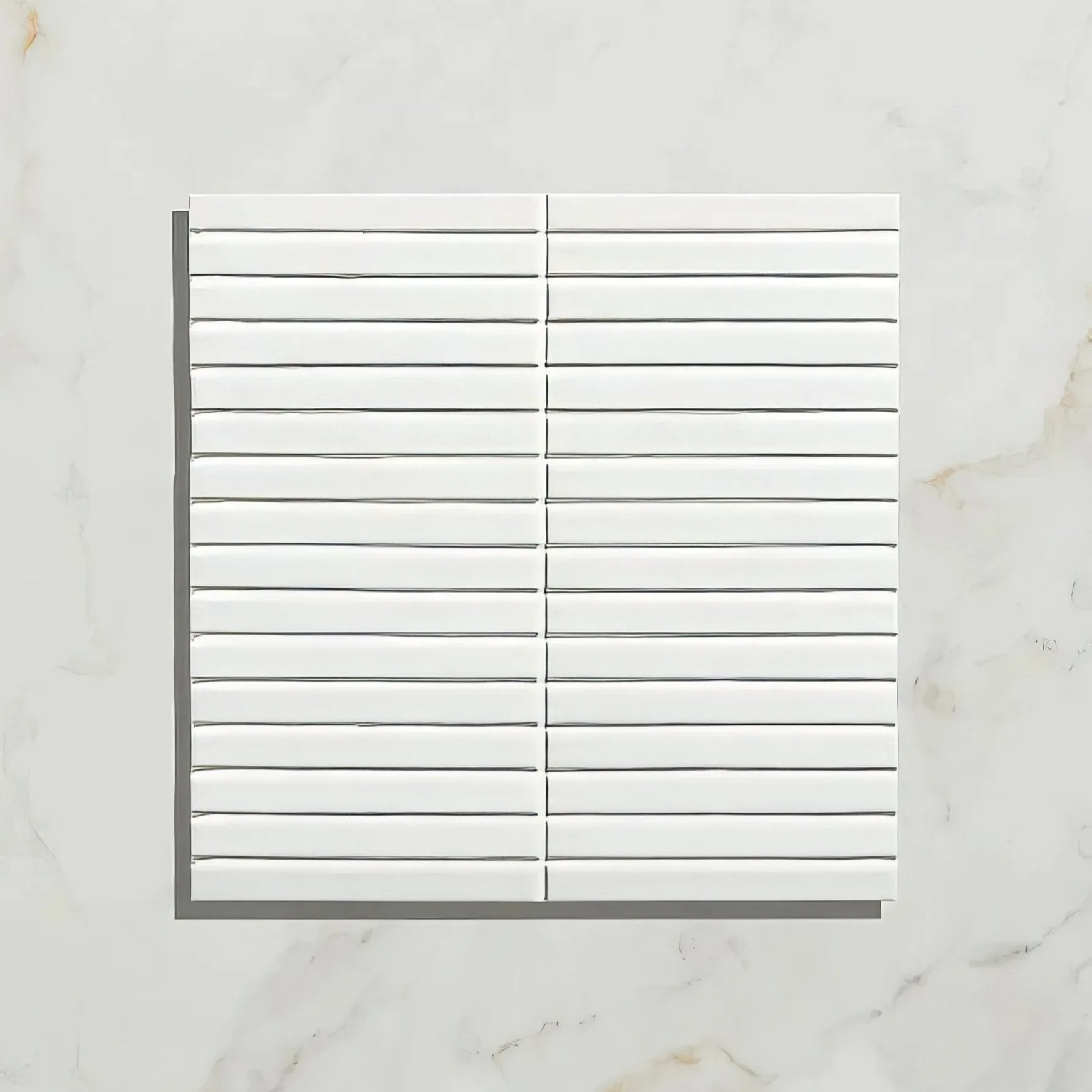 Candy Cane Porcelain Mosaic Peppermint