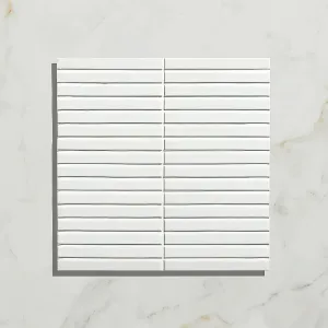 Candy Cane Porcelain Mosaic Peppermint